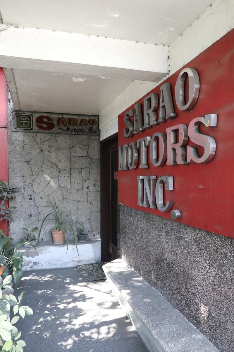 Sarao Motors is where de la Cruz works as a jeepney designer. Jake Verzosa