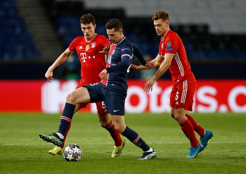 Julian Draxler - 6, While the German provided flashes of quality, he was one of the quieter attacking talents in this game. Booked for a foul on Hernandez. Reuters