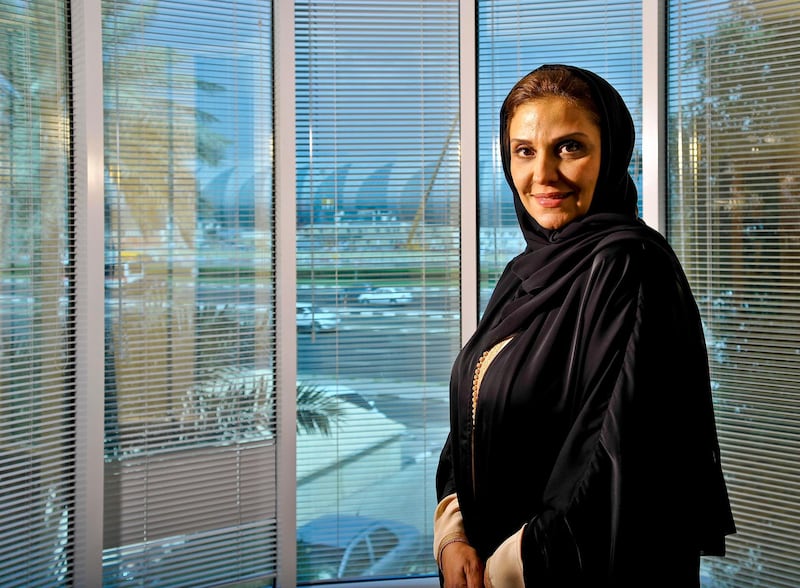 Attorney Diana Hamade of International Advocate based in Dubai, United Arab Emirates poses in her new offices on Tuesday, Oct. 16, 2012. Photo: Charles Crowell for The National