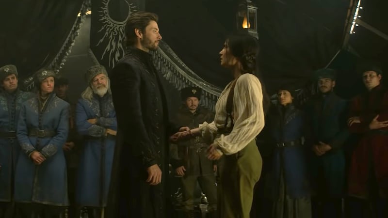 Ben Barnes and Jessie Mei Li star in the Netflix hit, 'Shadow and Bone', based on a YA novel and set in the fictional Russian-inspired Kingdom of Ravka. Courtesy Netflix