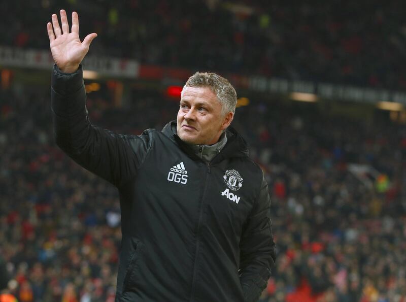 Manchester United manager Ole Gunnar after the win over AZ Alkmaar. AP