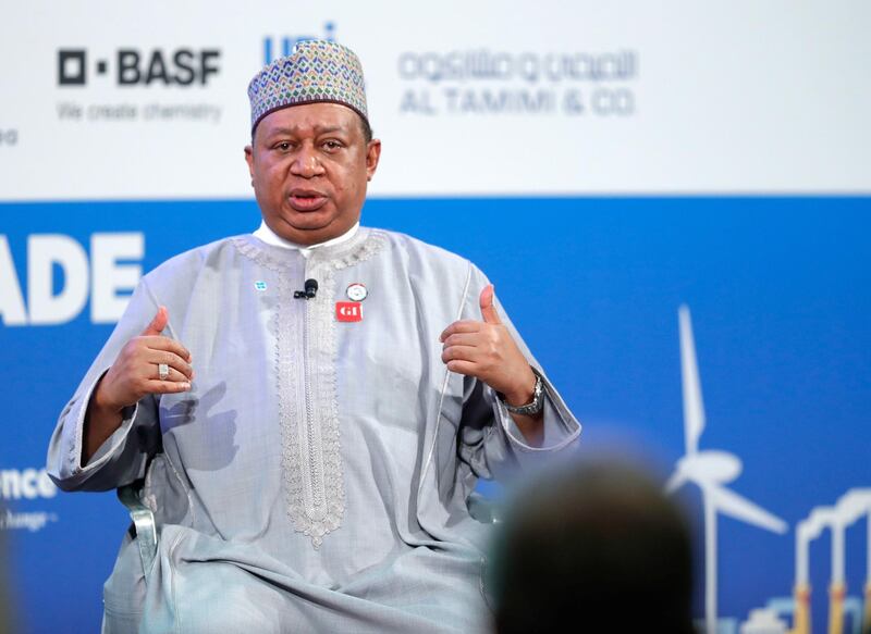 Abu Dhabi, United Arab Emirates, January 8, 2020.  
UAE Energy Forum 2020-AUH.
  H.E. Mohammad Sanusi Barkindo, Secretary General, Organization of the Petroleum Exporting Countries.
Victor Besa / The National
Section:  NA
Reporter:   Jennifer Gnana