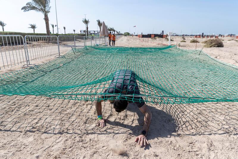 ABU DHABI, UNITED ARAB EMIRATES. 12 DECEMBER 2019. The culmination sports event to conclude the Get Fit challenge for Abu Dhabi iGovernment employees which ran for 21 days. (Photo: Antonie Robertson/The National) Journalist: Haneen Dajani. Section: National.

