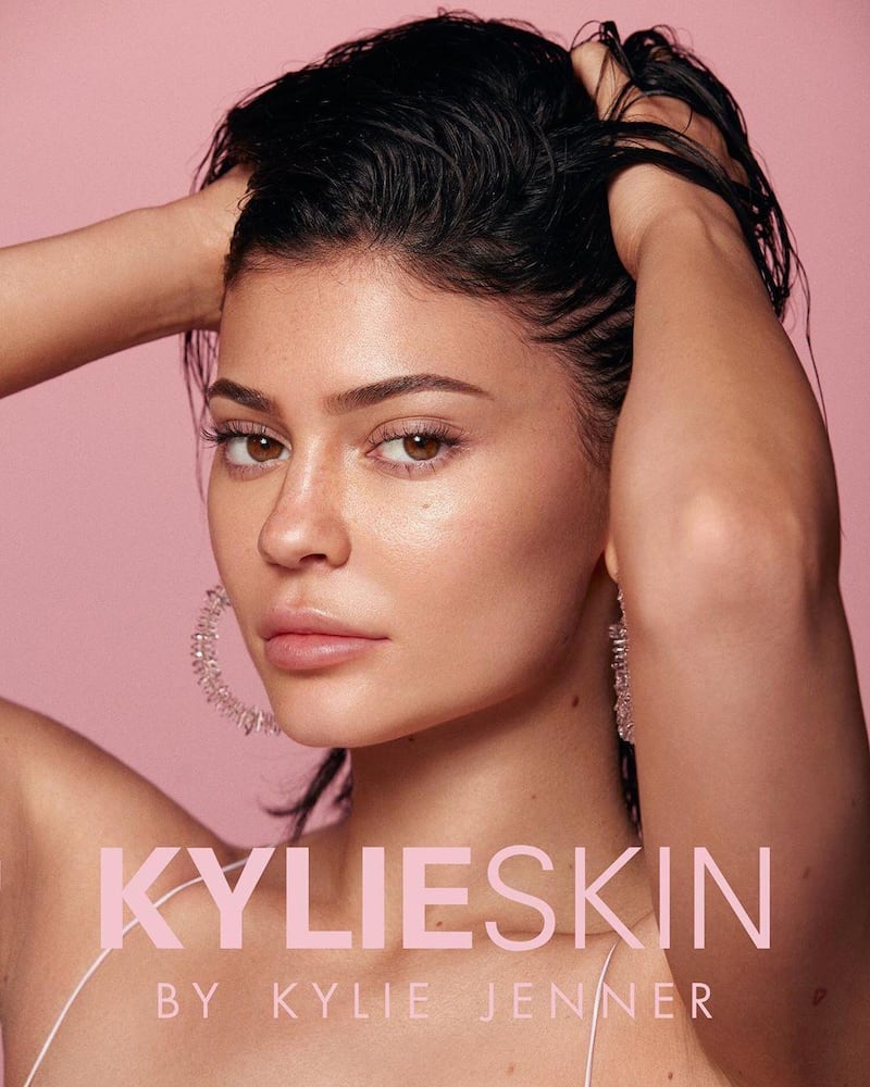 Make-up mogul Kylie Jenner is branching out into skincare. Kylie Jenner / Instagram 