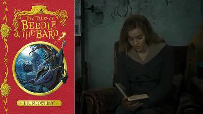 The Tales of Beedle the Bard is a collection of children's stories from the wizarding world of Harry Potter. Photos: Bloomsbury; Warner Bros