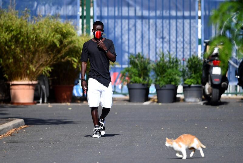 Senegalese midfielder Idrissa Gueye. AFP