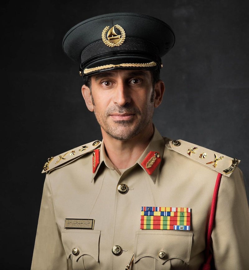 Dubai Police chief Abdullah Khalifa Al Marri is now Lt Gen. Courtesy - Dubai Media Office