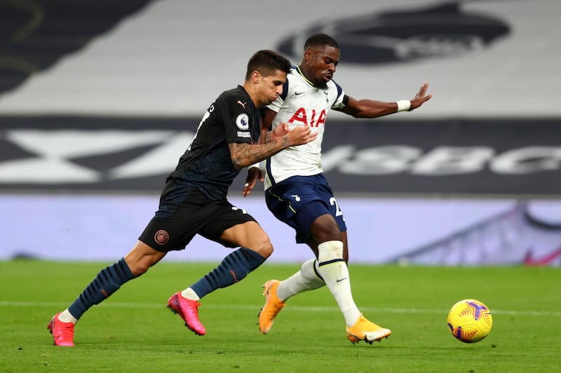 Joao Cancelo – 9. Extraordinary. Not always clear if he was playing left-back or a free role. Showed his side meant business with a powerful run and shot in the first minute, and rarely let up thereafter. Getty