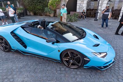 The Lamborghini Centenario Roadster was priced at $2.3 million when it launched. Antonie Robertson / The National