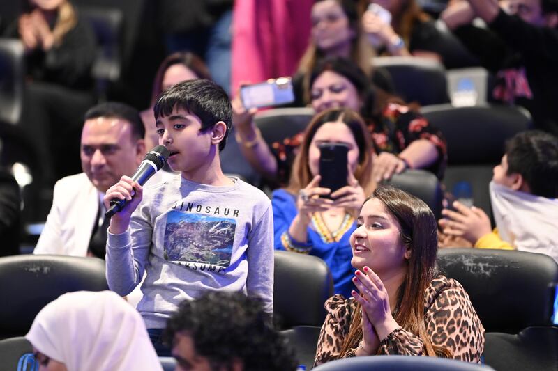 A young fan also got to ask Kapoor a question