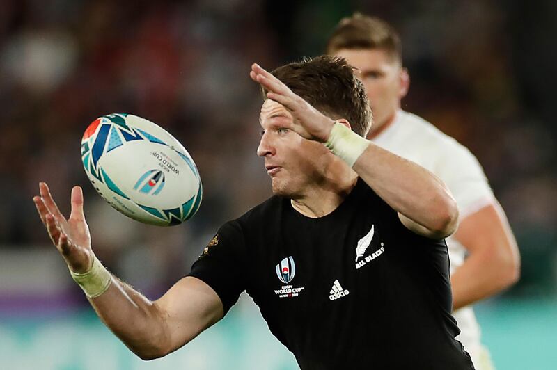 15. Beauden Barrett (New Zealand). For all England’s defensive dominance in their 19-7 win against New Zealand, nobody from either side made more metres with ball in hand than the 105 of Barrett. AFP