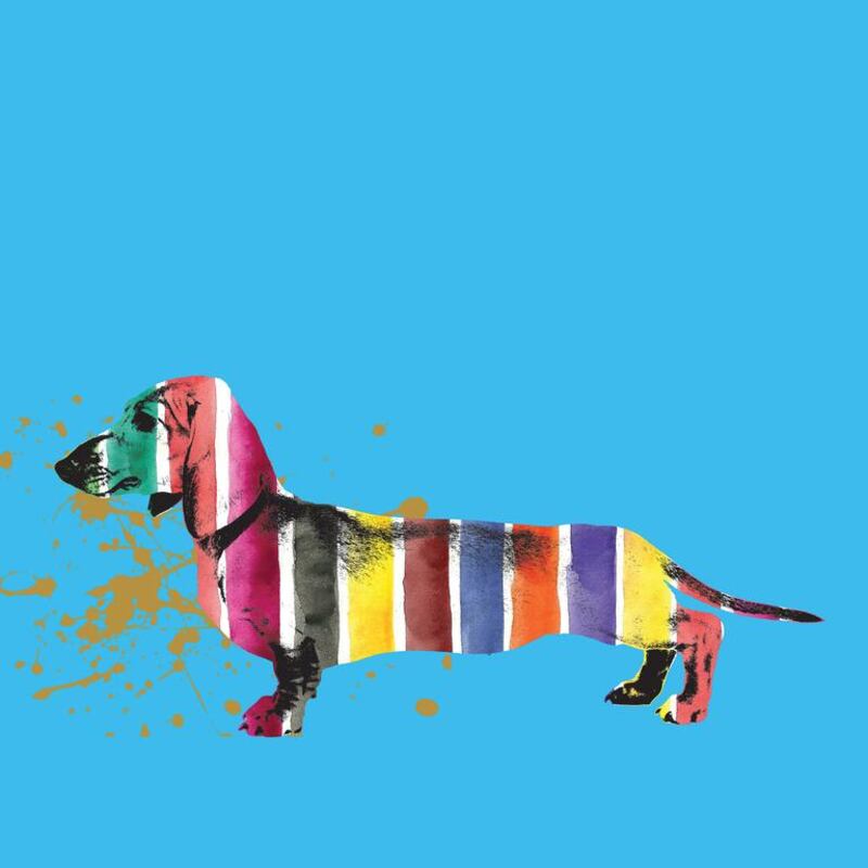 Jane Attwell prints

Nothing looks happier than a colourful dachshund – except maybe this canvas of the multicoloured pup from Gallery One. The limited-edition print is available in the large size at the moment from the UAE-based stores, with just 100 copies made. Designed by Jane Attwell under the Stripes collection, the Sausagedog piece was derived from found photographs and bits of illustration. Attwell, who divides her time between Dubai and London, created the Stripes series to express optimism – and we think they do just that. 

• Dh2,395 for a framed, stretched canvas, Gallery One