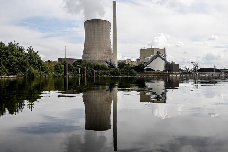 A hard-coal-fired power plant in Petershagen, Germany, in August. EPA