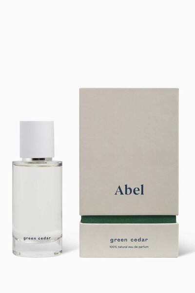 Green Cedar eau de parfum, Dh665, Abel Oder, at Ounass. Courtesy Ounass