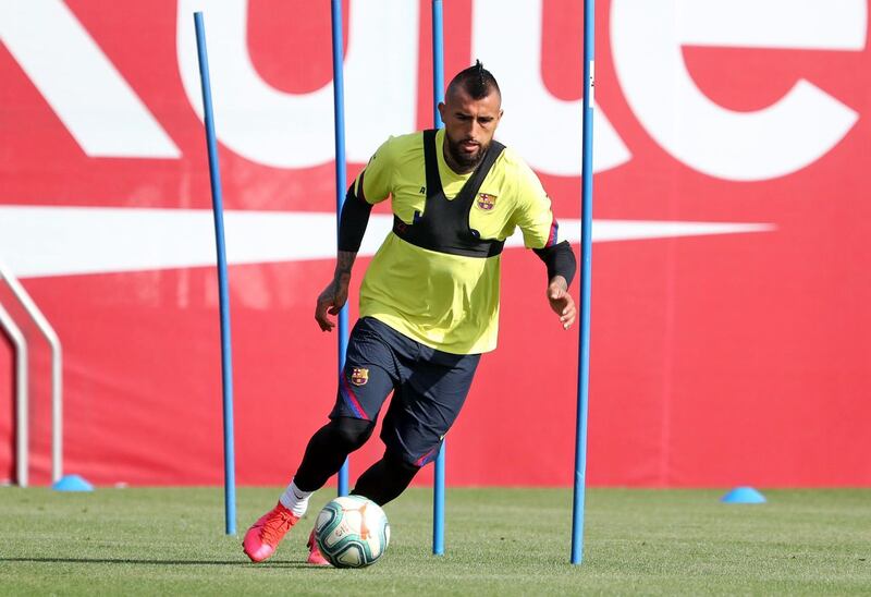 Chilean midfielder Arturo Vidal