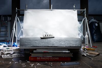 Jojakim Cortis & Adrian Sonderegger Making of 'The last photo of the Titanic afloat' by Francis Browne,1912 2016  