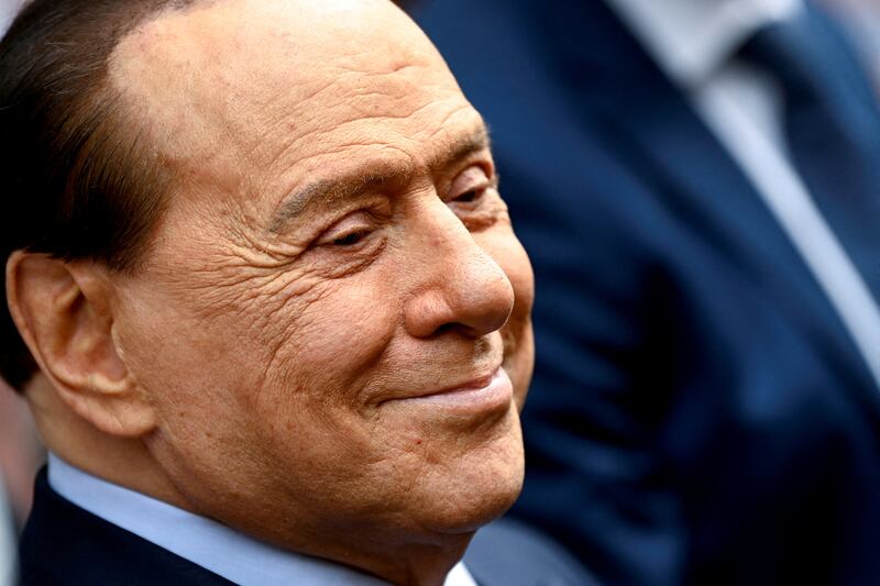 Silvio Berlusconi, Italy's former prime minister, says he is disappointed by Russia's invasion of Ukraine. Reuters