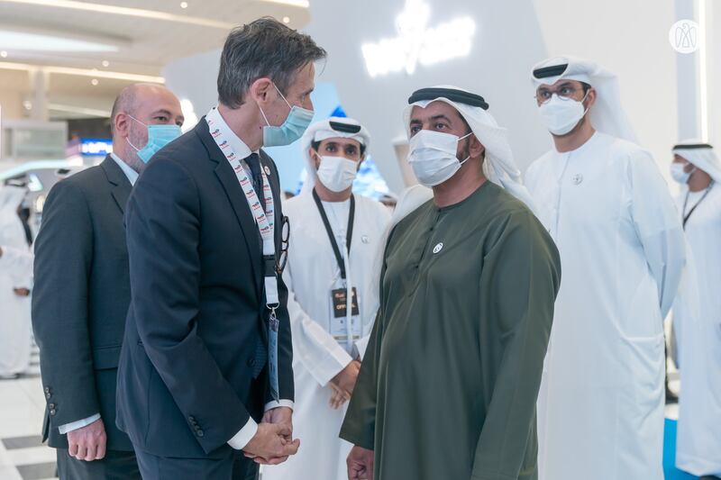 Last year's Adipec was held virtually due to the pandemic. Photo: Abu Dhabi Media Office