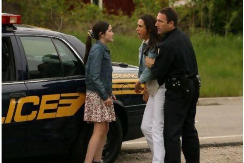 Isabelle Fuhrman, left, and Jennifer Connelly in Salvation Boulevard. IFC