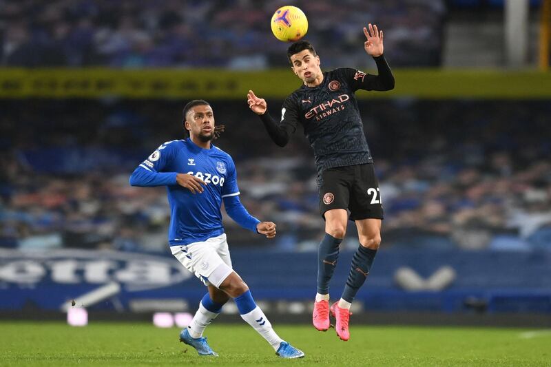 Joao Cancelo - 6, Got into brilliant areas but couldn’t quite exploit them, whether that was due to not picking the correct option or Everton’s interventions. AFP