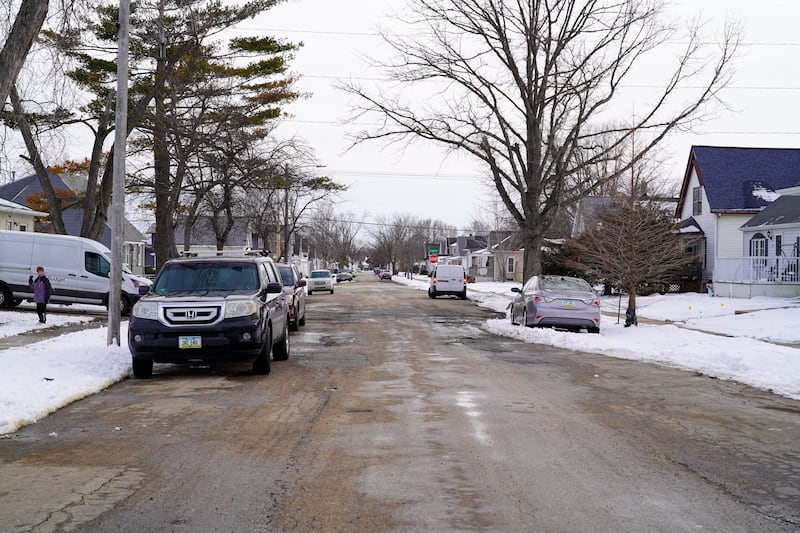 The mosque sits on a quiet residential street in Cedar Rapids, Iowa. 