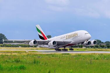 Emirates will resume passenger flights to nine cities in eight counties on May 21. Courtesy Emirates 
