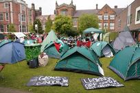 UK students take a stand on Gaza with US-style tent protests