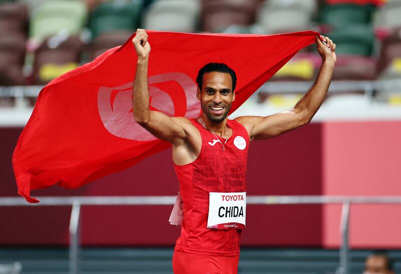 Mohamed Chida of Tunisia will be aiming for more success at the Tokyo Paralympics. Reuters