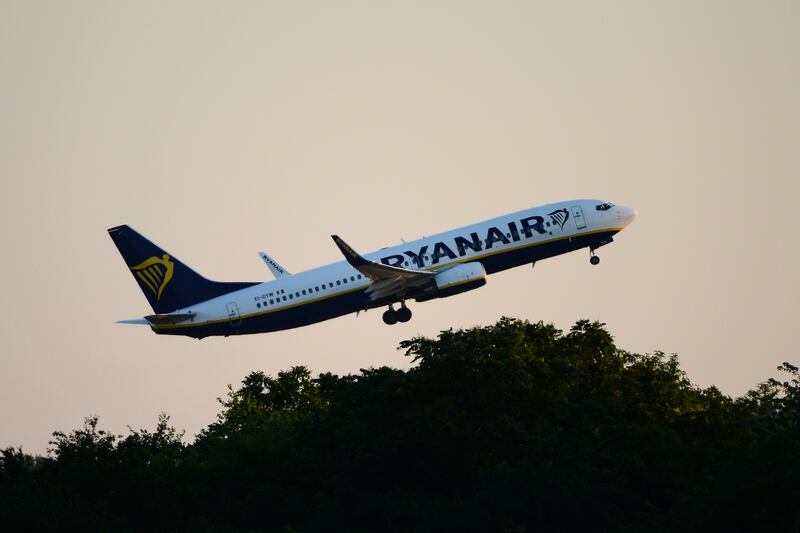 A Ryanair plane takes off from Budapest Airport. The airline's boss Michael O'Leary has said the days of super cheap fares will not return for many years. AP