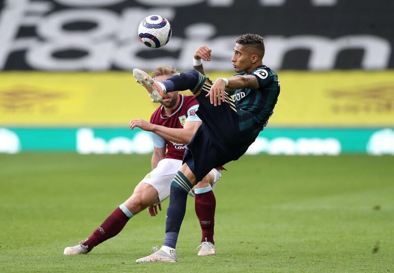 Raphinha - 7: Intriguing battle with Taylor down the right flank that saw both players get the upper hand at times. Saw one extravagant acrobatic attempt on goal in first half fly way off target. Frustrated at being substituted in last 10 minutes as he clearly wanted to get in on goalscoring action. PA