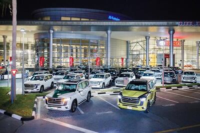 Dubai Police recently added the new Toyota Land Cruiser to its world-famous fleet of patrol cars. Photo: Al-Futtaim