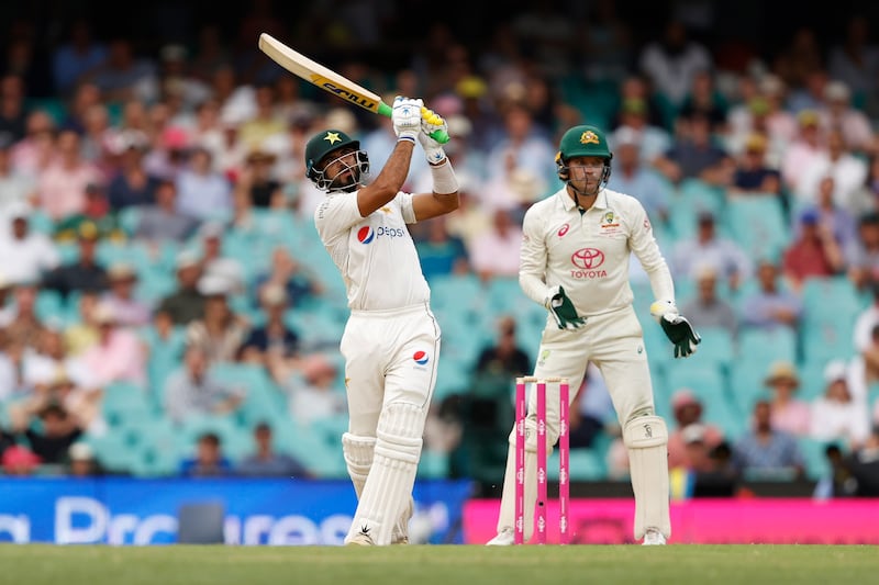 Aamer Jamal scored an attacking 82 at the Sydney Cricket Ground. Getty Images