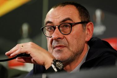 Maurizio Sarri knows winning the FA Cup is no guarantee of long-term employment at Chelsea as was evident with his predecessor Antonio Conte. Reuters