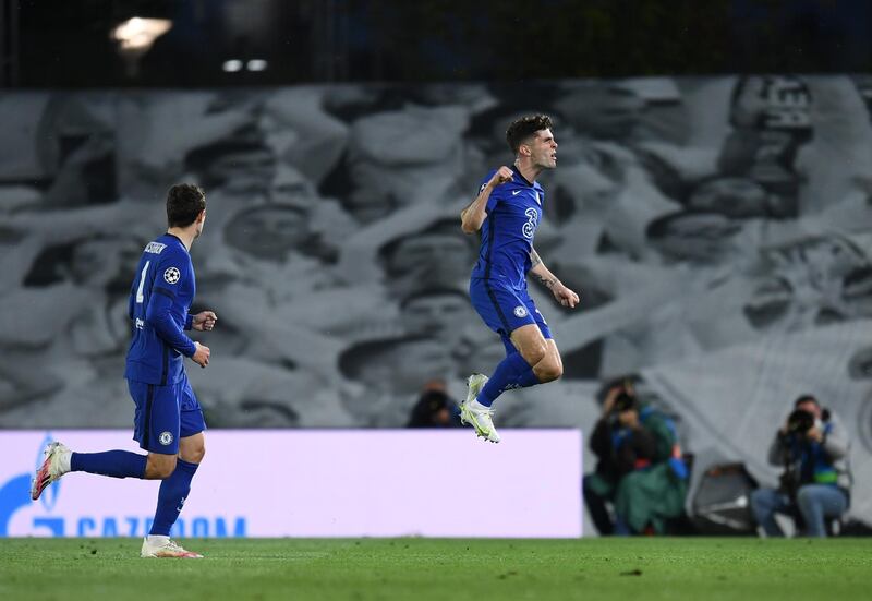 Christian Pulisic – 8. Deft header set up Werner for an early chance from which he should have scored. Exuded composure when he opened the scoring shortly after. Booked for a foul on Marcelo. Getty