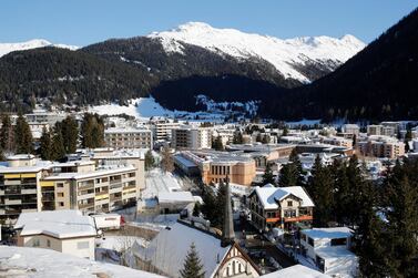 A general view shows the the congress center, the venue of the World Economic Forum (WEF) and the Alpine resort of Davos, Switzerland January 22, 2020. REUTERS/Arnd Wiegmann