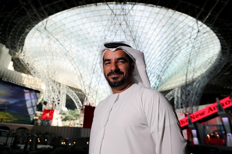 Abu Dhabi, United Arab Emirates - Reporter: Fareed Rahman: Mohammed Al Zaabi, chief executive of Miral. Monday, January 20th, 2020. Yas Island, Abu Dhabi. Chris Whiteoak / The National