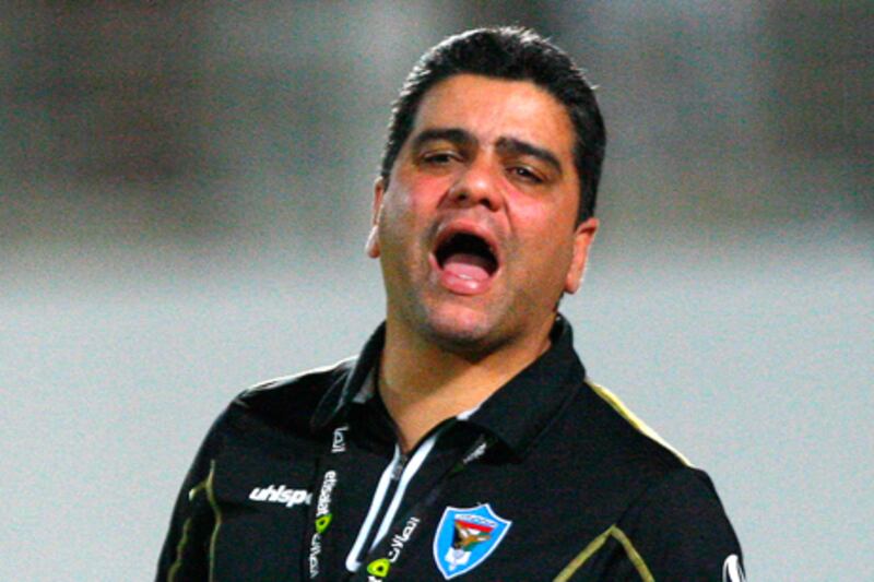 Dibba head coach Marcelo Cabo