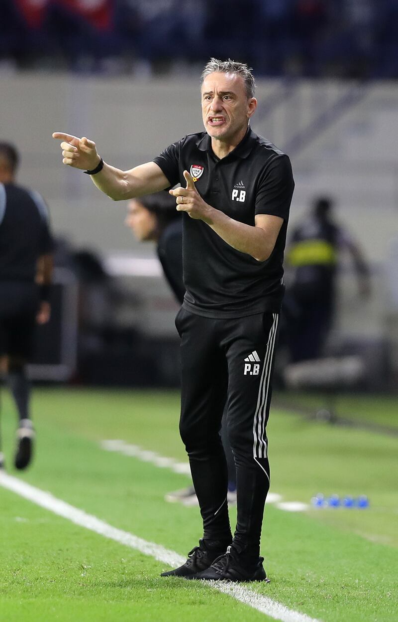 UAE manager Pablo Bento.