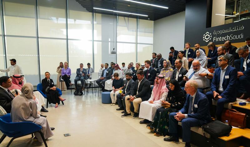 The Saudi British Joint Business Council and the Saudi/UK Tech Hub led a trade and investment FinTech mission to Riyadh. Photo: Fintech Saudi