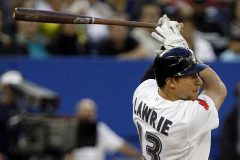 Rookie Brett Lawrie has slugged his way into the hearts of Toronto fans.