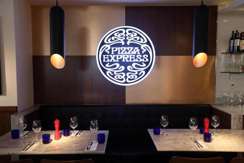 October 1, 2013 (Dubai) Anand Radia owner of Pizza Express recently opened a new restaurant in JLT in Dubai October 1, 2013. (Sammy Dallal / The National) (frank) *** Local Caption ***  sd-100113-pizza-09.jpg