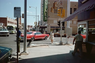 A typical street scene from Stephen Shore's American Surfaces, 1972–73. © Stephen Shore. Courtesy 303 Gallery, New York