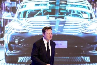 Tesla chief executive Elon Musk said the Model S Plaid model is good enough and cancelled its more expensive version. Reuters 
