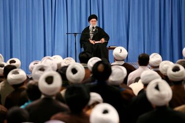 Ayatollah Ali Khamenei's Iran has come under increasing pressure from the international community. AP Photo
