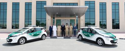 Chevolet Bolt EVs are now being used by Dubai Police. Chevrolet