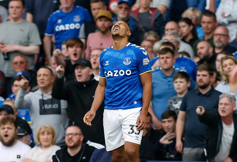 Salomon Rondon 1 – Was red-carded minutes after coming on for a brainless tackle on Bryan Mbeumo.

Reuters