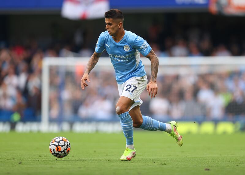 2)  Joao Cancelo (Manchester City) 526 passes in seven games. Getty