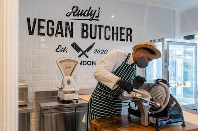 Rudy's is London's first all-vegan diner and butcher. Courtesy Rudy's Vegan Butcher