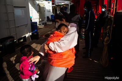 More than 370 people were rescued in two days. Courtesy SOS Mediterranee