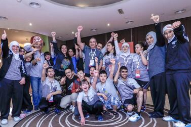 More than 100 Syrians will be competing in the Special Olympic World Games in Abu Dhabi. Victor Besa / The National